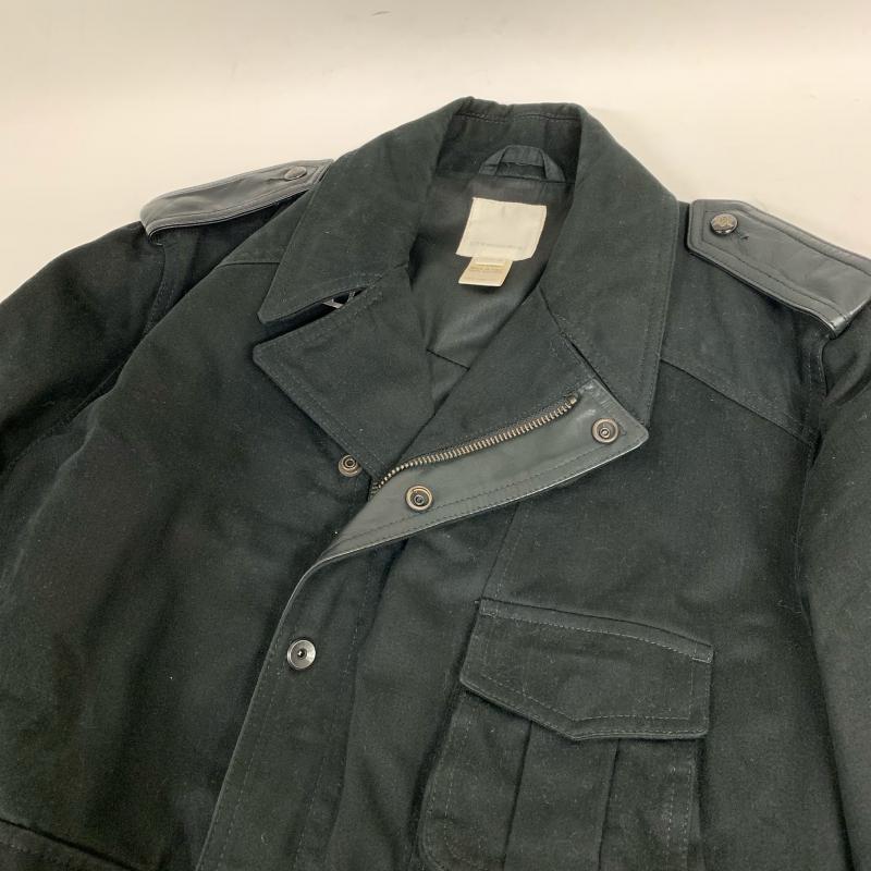 ディーゼル DIESEL ジャケット、上着 ジャケット、ブレザー ミリタリージャケット M 無地 X 黒 / ブラック / メンズ USED 古着 中古 10011801
