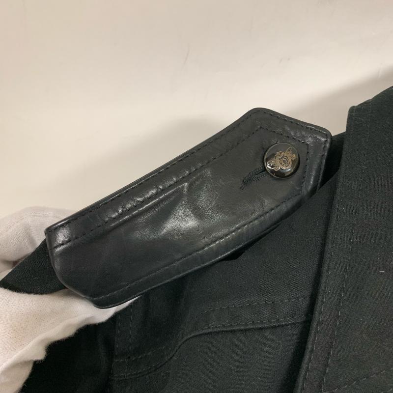 ディーゼル DIESEL ジャケット、上着 ジャケット、ブレザー ミリタリージャケット M 無地 X 黒 / ブラック / メンズ USED 古着 中古 10011801