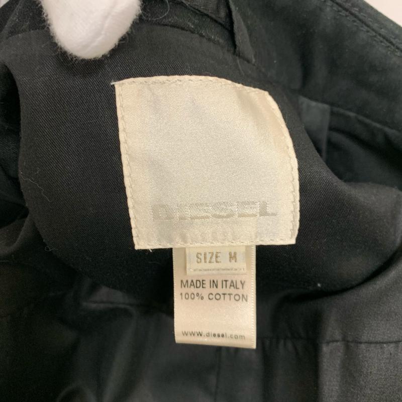 ディーゼル DIESEL ジャケット、上着 ジャケット、ブレザー ミリタリージャケット M 無地 X 黒 / ブラック / メンズ USED 古着 中古 10011801