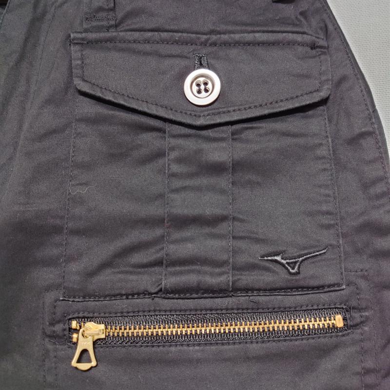 ミズノ MIZUNO パンツ スラックス スポーツウエア 無地 X 黒 / ブラック / レディース USED 古着 中古 10011939
