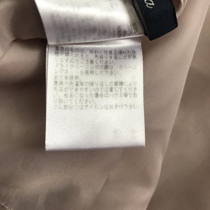 エンネア Ennea スカート ひざ丈スカート 38 無地 桃 / ピンク / レディース USED 古着 中古 10012066