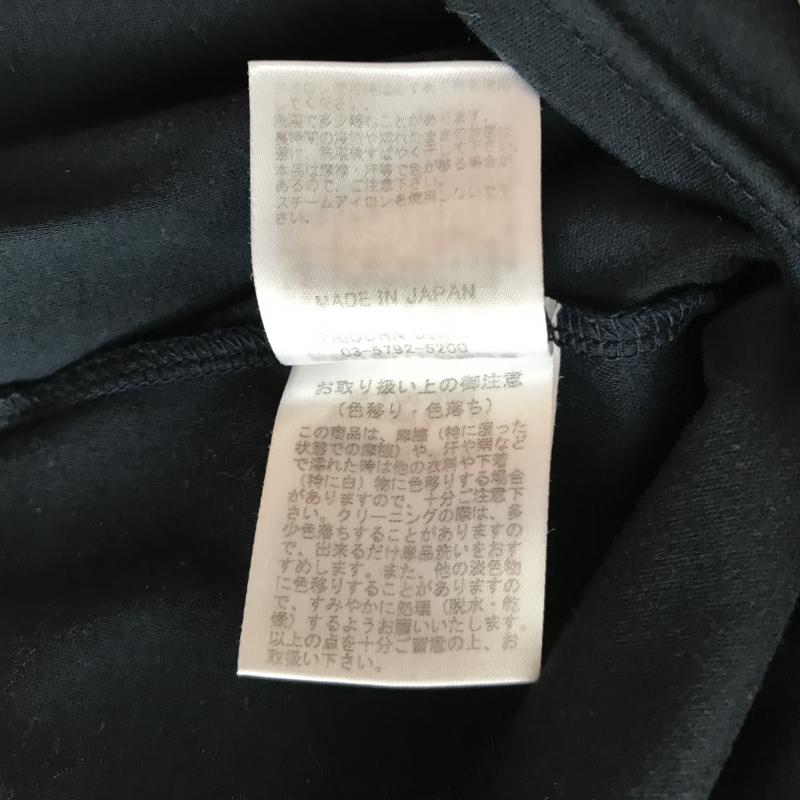 ヨーロ YOLO カットソー 半袖 ノースリーブ 36 無地 紺 / ネイビー / レディース USED 古着 中古 10012073