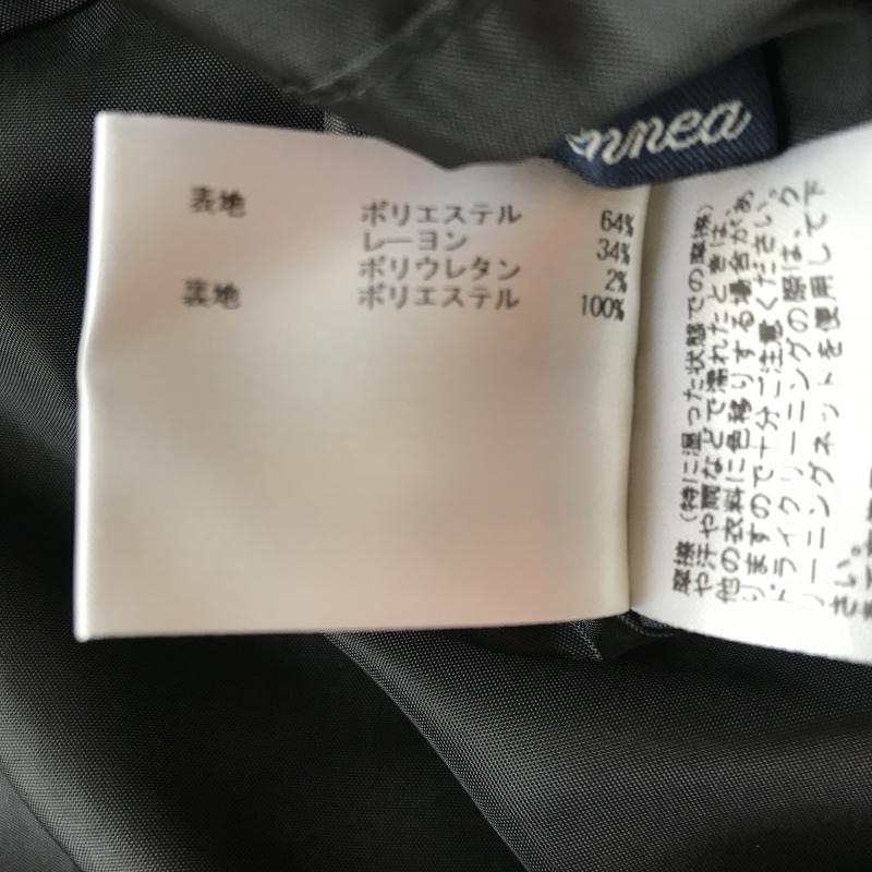 エンネア Ennea スカート ミニスカート 36 無地 黒 / ブラック / レディース USED 古着 中古 10012075