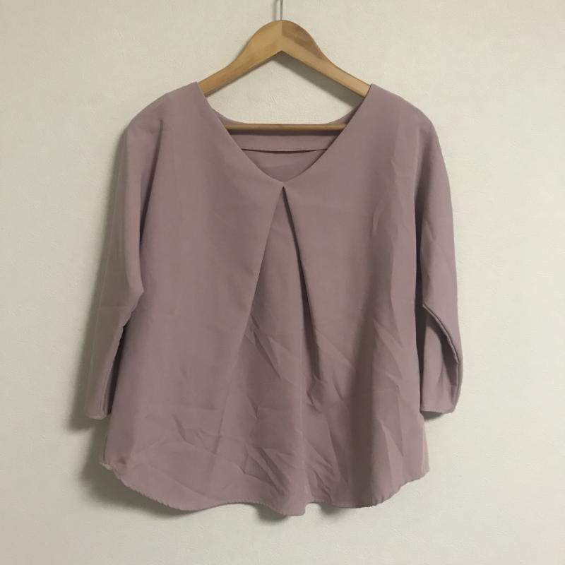 エマテイラー Emma Taylor シャツ、ブラウス 長袖 36 無地 桃 / ピンク / レディース USED 古着 中古 10012080