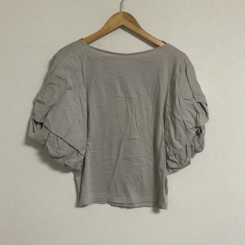 アナナス anana カットソー 半袖 36 無地 ベージュ / ベージュ / レディース USED 古着 中古 10012089
