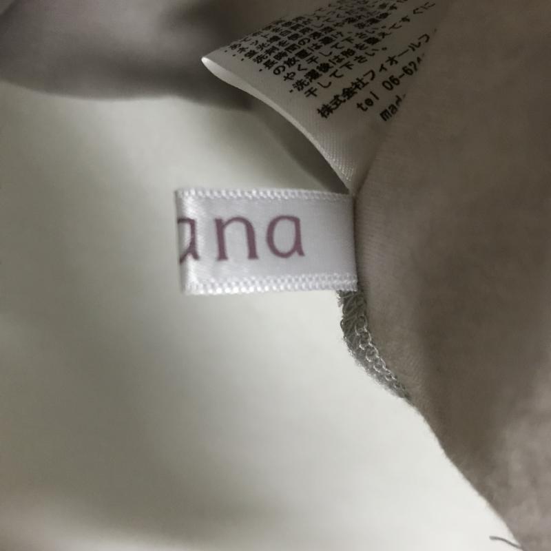 アナナス anana カットソー 半袖 36 無地 ベージュ / ベージュ / レディース USED 古着 中古 10012089