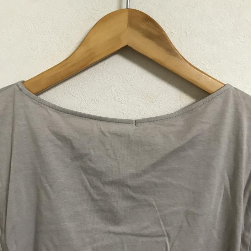 アナナス anana カットソー 半袖 36 無地 ベージュ / ベージュ / レディース USED 古着 中古 10012089