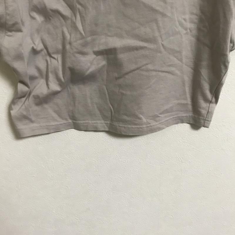 アナナス anana カットソー 半袖 36 無地 ベージュ / ベージュ / レディース USED 古着 中古 10012089
