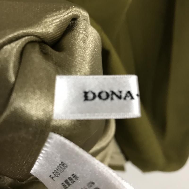 ドナマリー DONA MARIE スカート ひざ丈スカート 無地 黄 / イエロー / X 緑 / グリーン / レディース USED 古着 中古 10012095