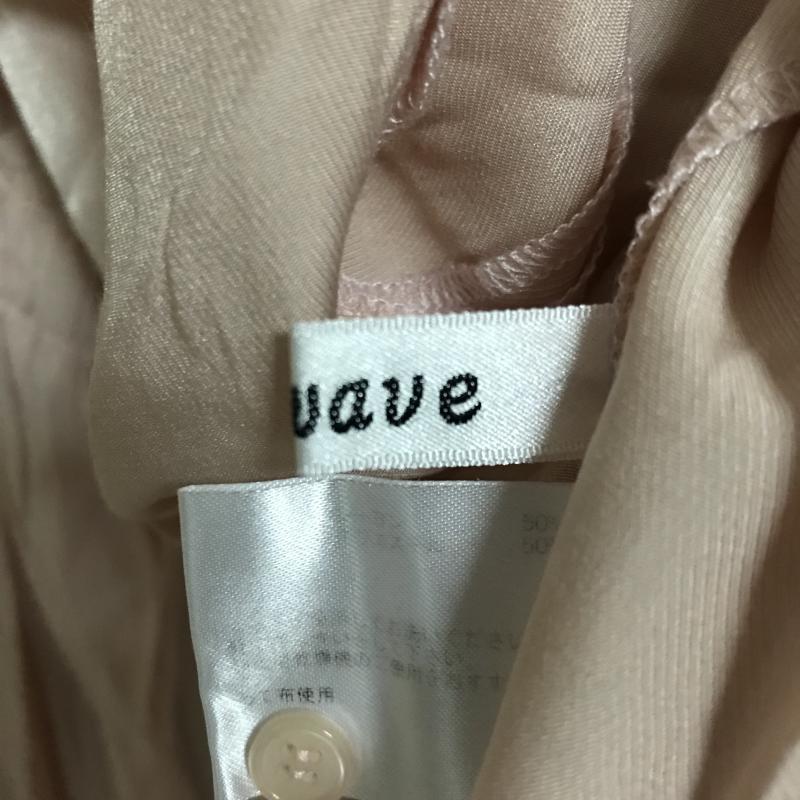 イノウェーブ innowave シャツ、ブラウス 長袖 38 無地 桃 / ピンク / レディース USED 古着 中古 10012110