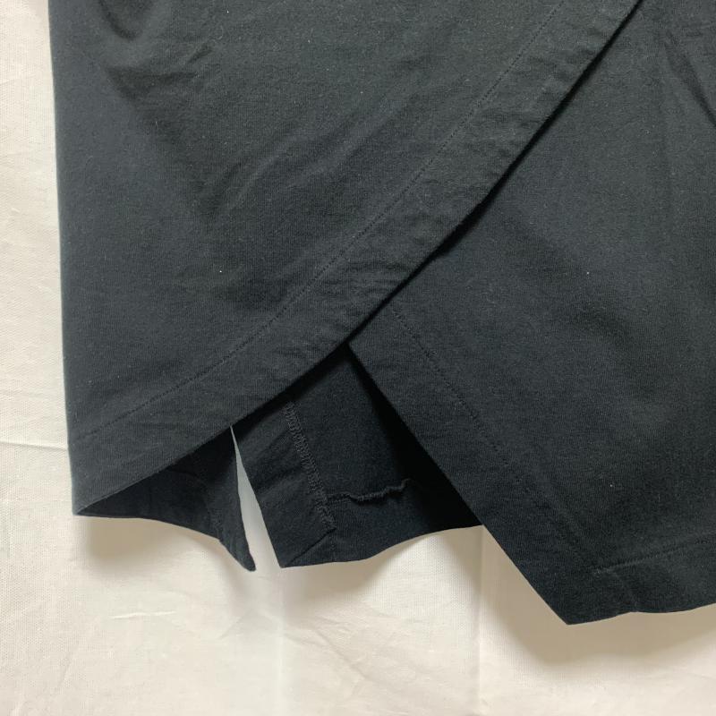 ヨーロ YOLO カットソー 半袖 ノースリーブ 40 無地 黒 / ブラック / レディース USED 古着 中古 10012118