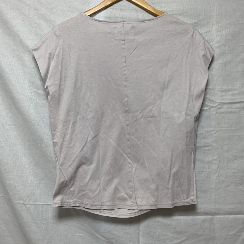 ヨーロ YOLO カットソー 半袖 ノースリーブ 36 無地 灰 / グレー / レディース USED 古着 中古 10012123