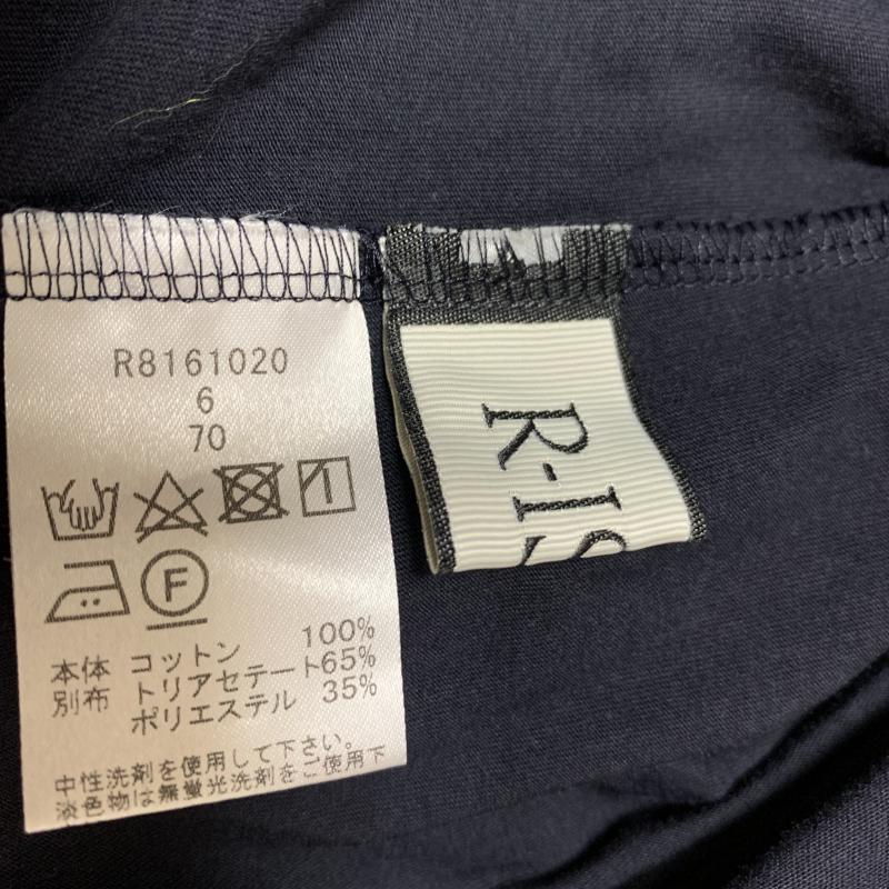 リズム R-ISM カットソー 長袖 6 無地 黒 / ブラック / レディース USED 古着 中古 10012124