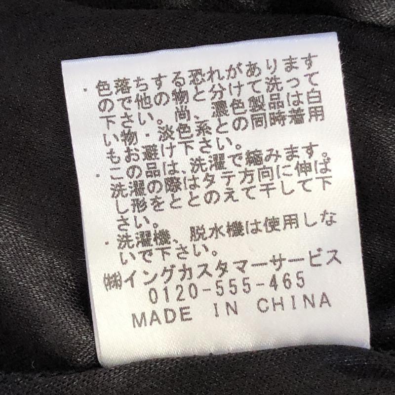 アラマンダ ALLAMANDA チュニック 半袖 38 チェック 白 / ホワイト / X 黒 / ブラック / X 灰 / グレー / レディース USED 古着 中古 10012135