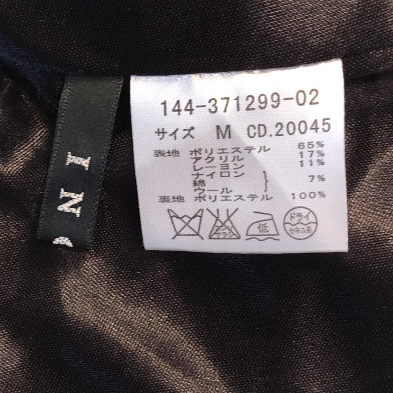 イング INGNI パンツ ショートパンツ M ストライプ 黒 / ブラック / X 白 / ホワイト / レディース USED 古着 中古 10012165