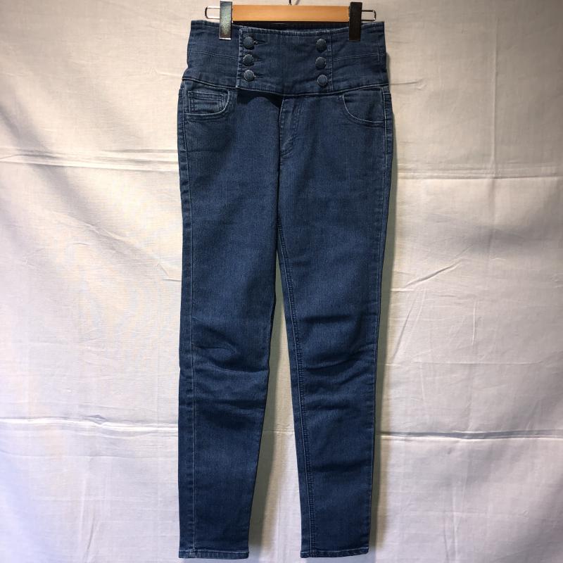 イング INGNI パンツ スラックス M 無地 インディゴ / インディゴ / レディース USED 古着 中古 10012172