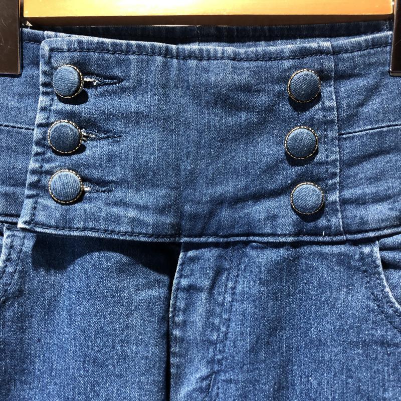 イング INGNI パンツ スラックス M 無地 インディゴ / インディゴ / レディース USED 古着 中古 10012172