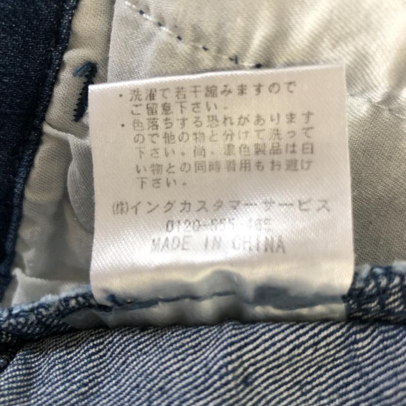 イング INGNI パンツ スラックス M 無地 インディゴ / インディゴ / レディース USED 古着 中古 10012172