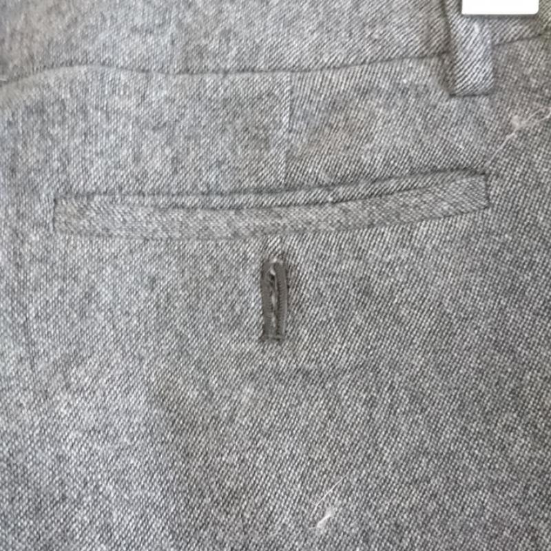 ギャルリー ヴィー GALERIE VIE パンツ スラックス 1 無地 灰 / グレー / レディース USED 古着 中古 10012180