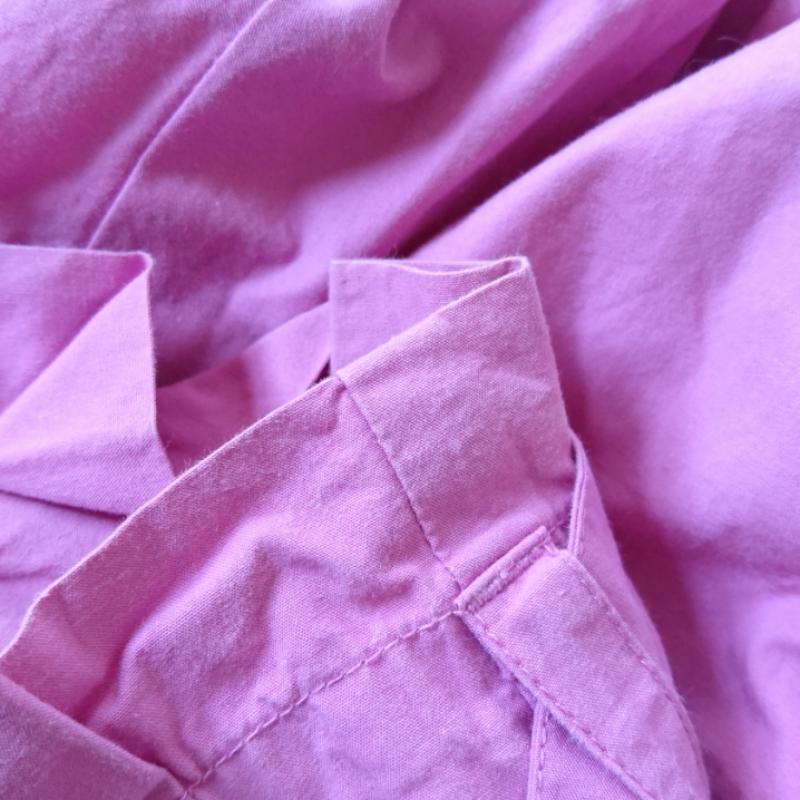 パーリッシィ PAR ICI パンツ スラックス ワイドパンツ FREE 無地 桃 / ピンク / レディース USED 古着 中古 10012185