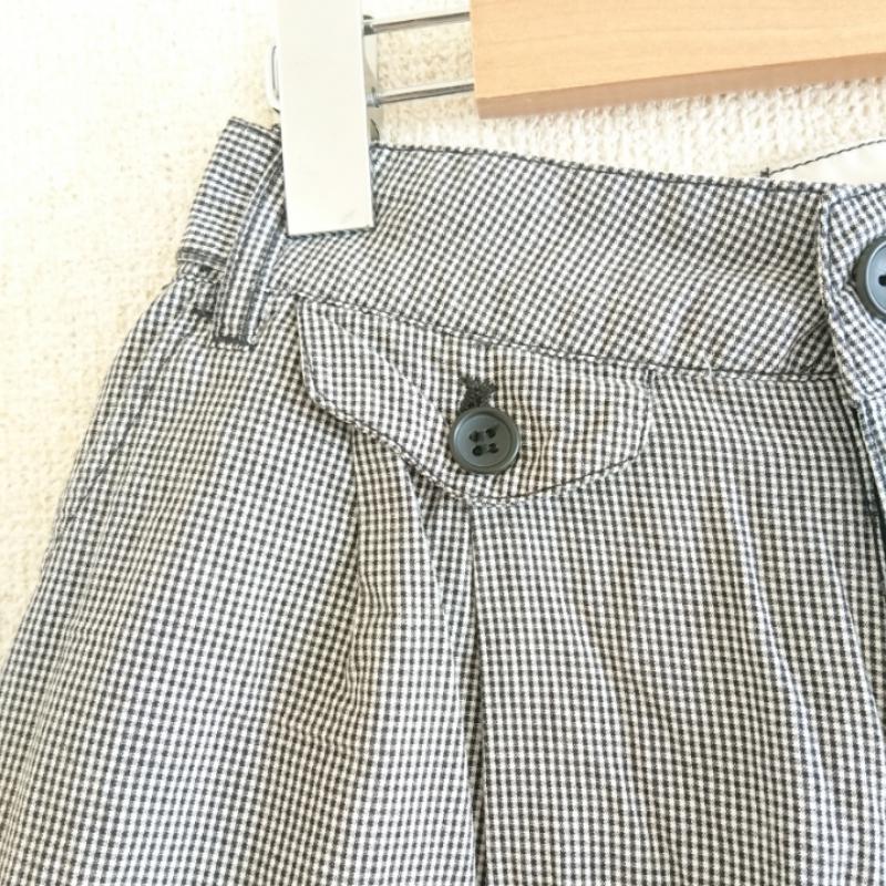 レプシィム LEPSIM パンツ ショートパンツ M チェック 白 / ホワイト / X 黒 / ブラック / レディース USED 古着 中古 10012201