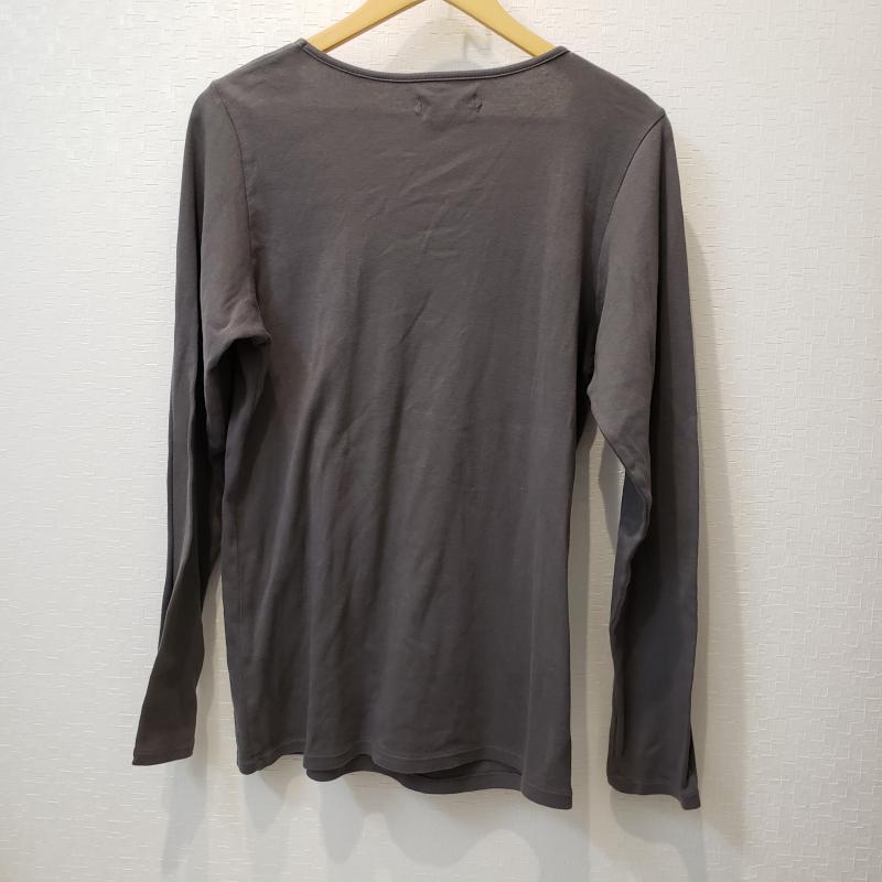 マザー mother カットソー 長袖 無地 灰 / グレー / レディース USED 古着 中古 10012238
