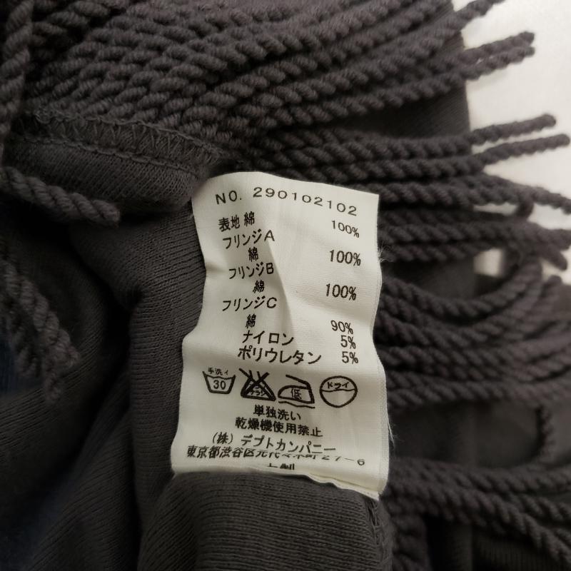 マザー mother カットソー 長袖 無地 灰 / グレー / レディース USED 古着 中古 10012238