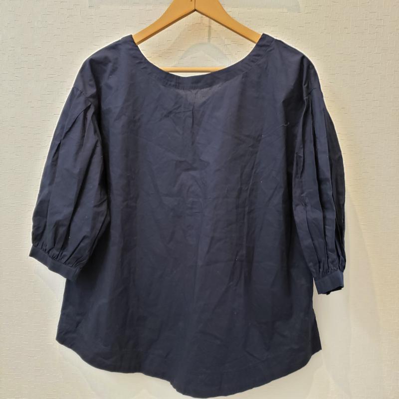 シンプリシテェ Simplicite シャツ、ブラウス 半袖 無地 紺 / ネイビー / レディース USED 古着 中古 10012270