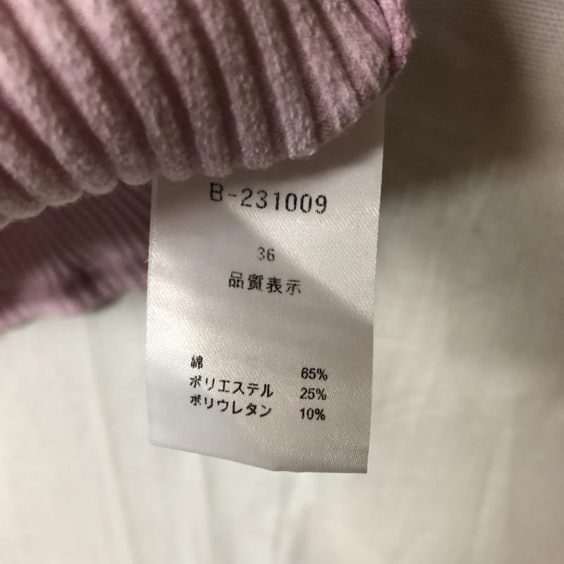 ドナマリー DONA MARIE カットソー 長袖 36 無地 桃 / ピンク / レディース USED 古着 中古 10012275