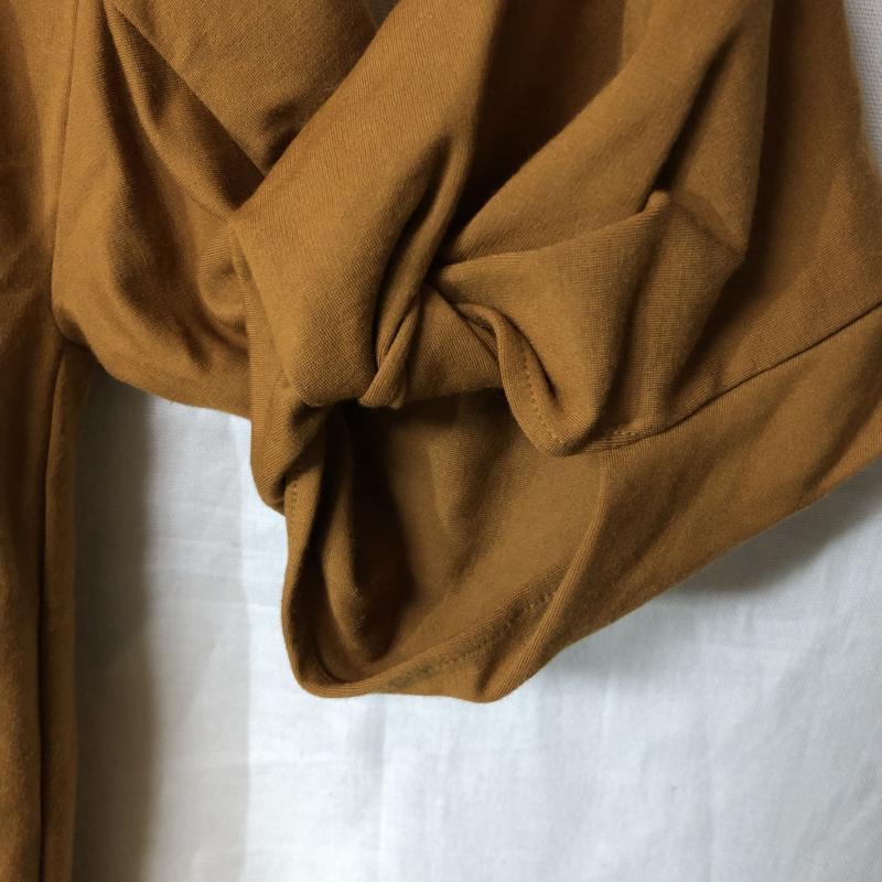 エンネア Ennea カットソー 長袖 38 無地 橙 / オレンジ / レディース USED 古着 中古 10012280
