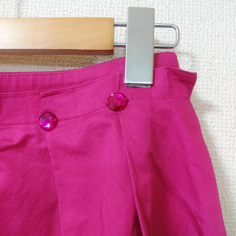 ジルスチュアート JILLSTUART スカート ひざ丈スカート 2 無地 桃 / ピンク / レディース USED 古着 中古 10012357