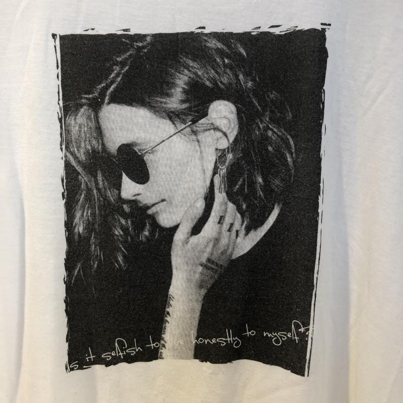 ムルーア MURUA カットソー 半袖 FREE 無地 X プリント 白 / ホワイト / X 黒 / ブラック / レディース USED 古着 中古 10012384