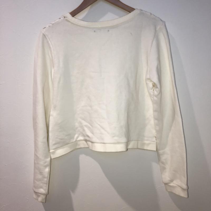 エモダ EMODA カットソー 長袖 FREE 無地 X 白 / ホワイト / レディース USED 古着 中古 10012397
