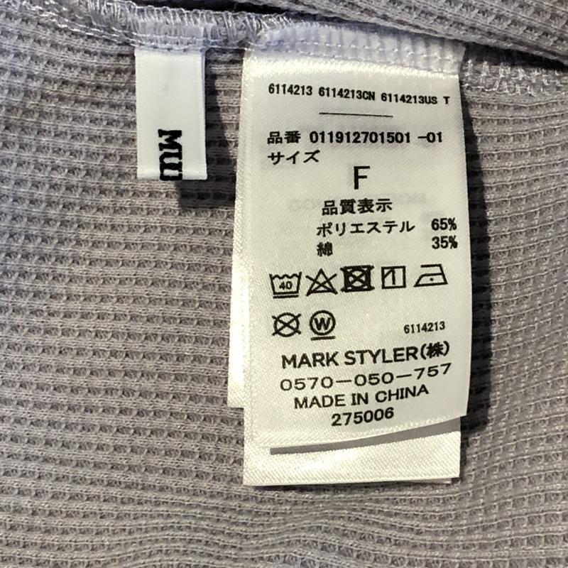 ムルーア MURUA カットソー 七分袖 FREE 無地 紫 / パープル / レディース USED 古着 中古 10012399
