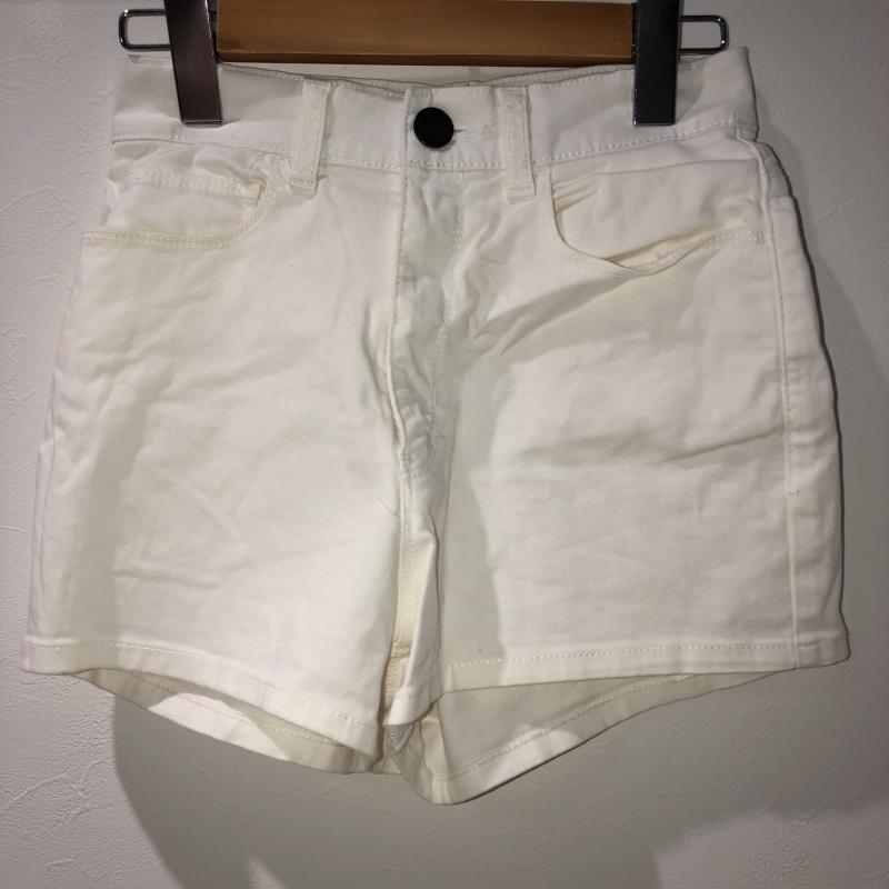 エモダ EMODA パンツ ショートパンツ デニム 1 無地 白 / ホワイト / レディース USED 古着 中古 10012416