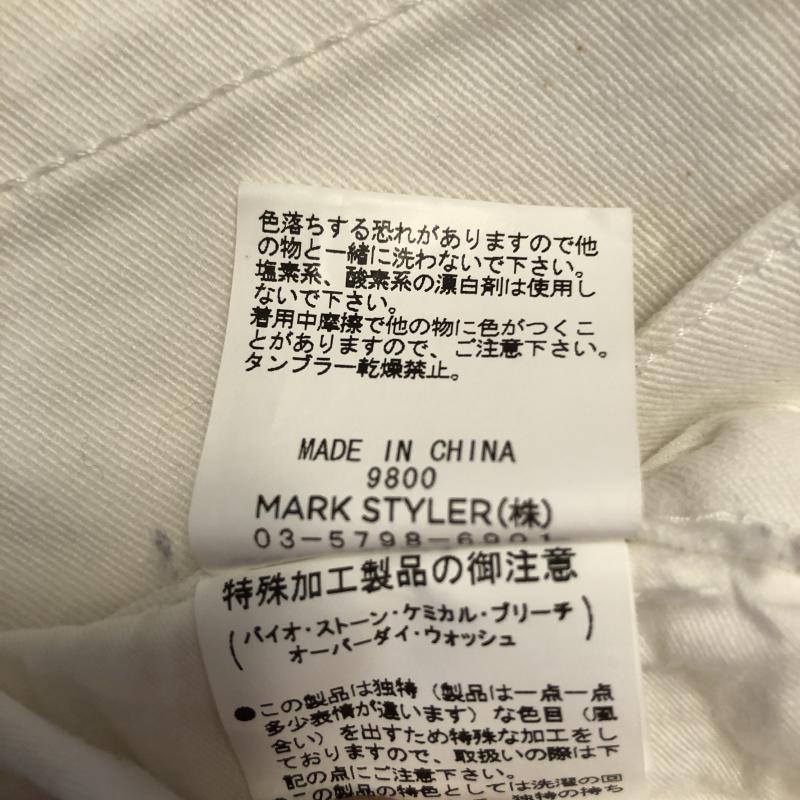 エモダ EMODA パンツ ショートパンツ デニム 1 無地 白 / ホワイト / レディース USED 古着 中古 10012416