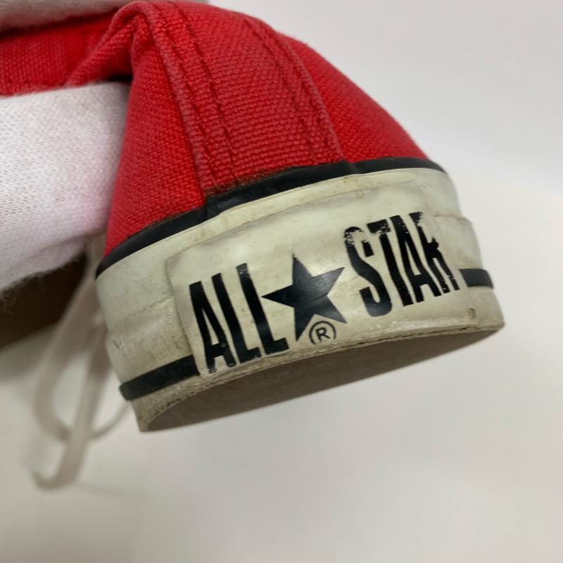 コンバースオールスター Converse All Star スニーカー スニーカー M9621/ハイカット 24.0cm 無地 X ロゴ、文字 赤 / レッド / X 白 / ホワイト / レディース USED 古着 中古 10012483