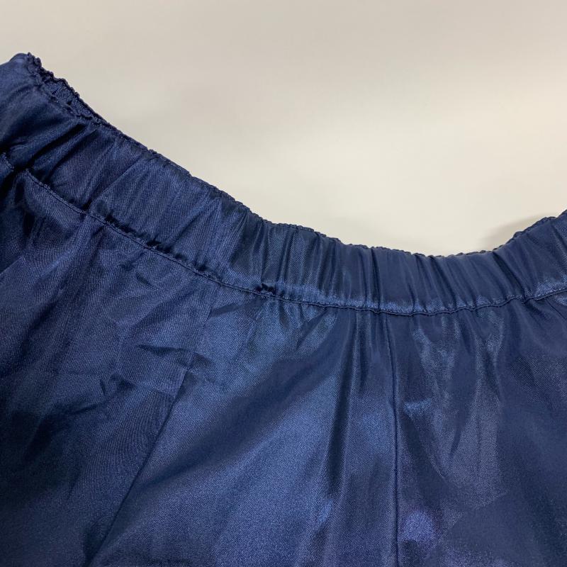 コムデギャルソンコムデギャルソン COMME des GARCONS COMME des GARCONS スカート ひざ丈スカート サテンスカート バイカラー RP-S002 XS 無地 紺 / ネイビー / X 黒 / ブラック / レディース USED 古着 中古 10012493