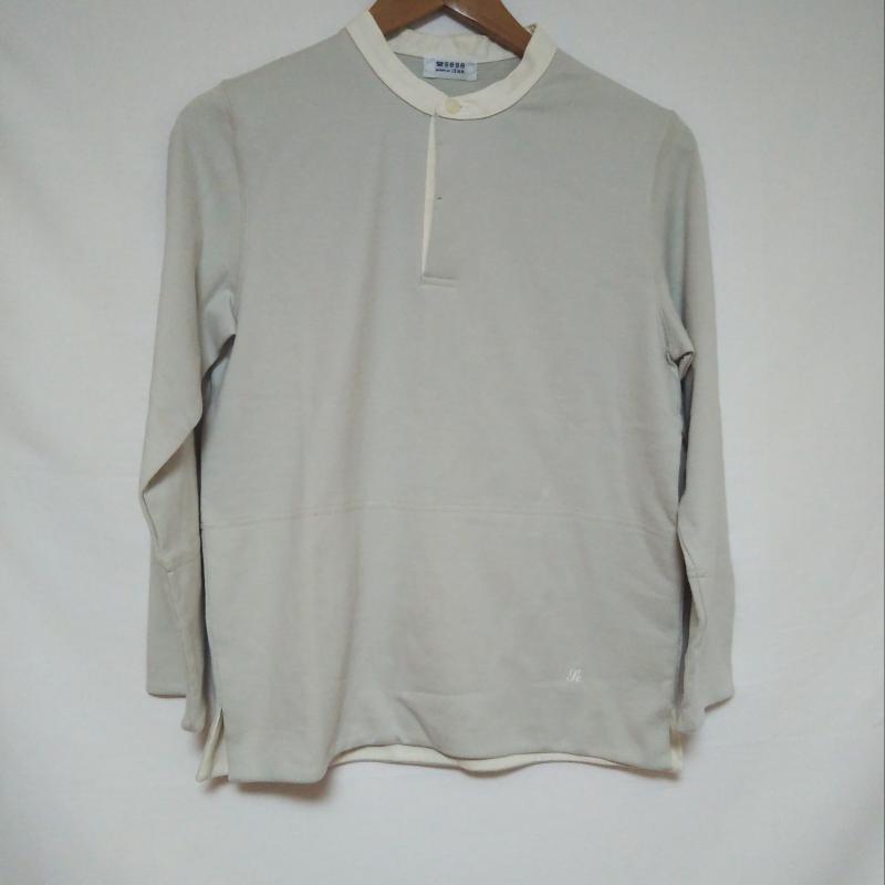 セセ sese カットソー 長袖 無地 白 / ホワイト / X ベージュ / ベージュ / レディース USED 古着 中古 10012593