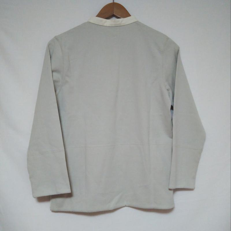 セセ sese カットソー 長袖 無地 白 / ホワイト / X ベージュ / ベージュ / レディース USED 古着 中古 10012593