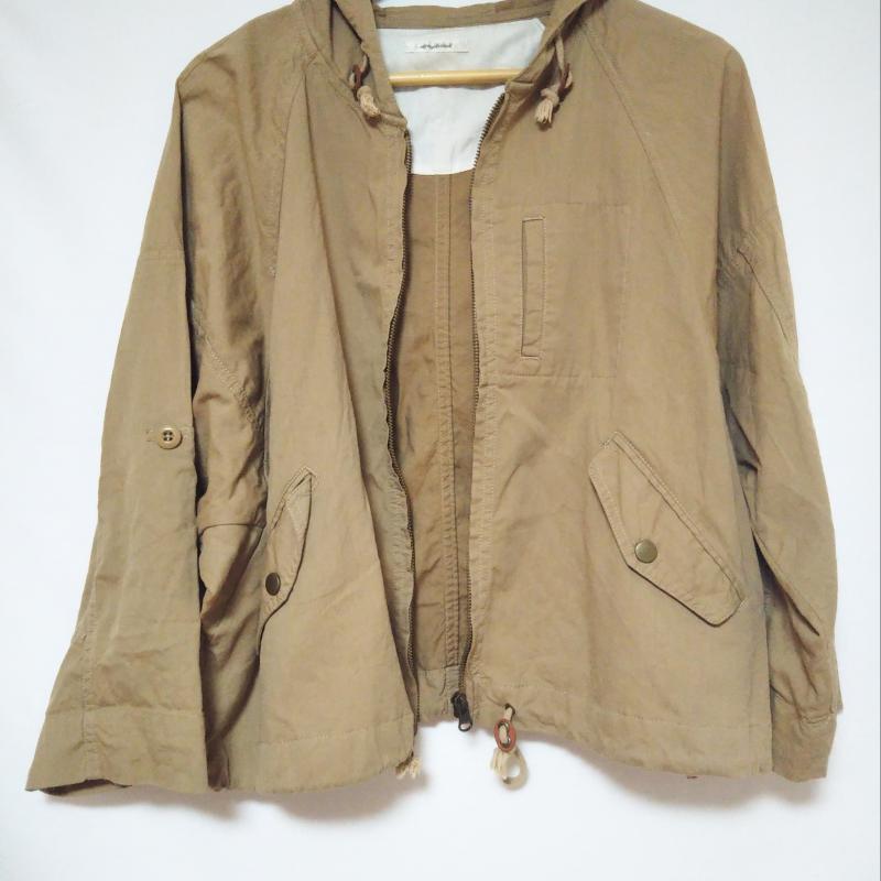 シンプリシテェ Simplicite ジャケット、上着 ジャンパー、ブルゾン 無地 ベージュ / ベージュ / レディース USED 古着 中古 10012610