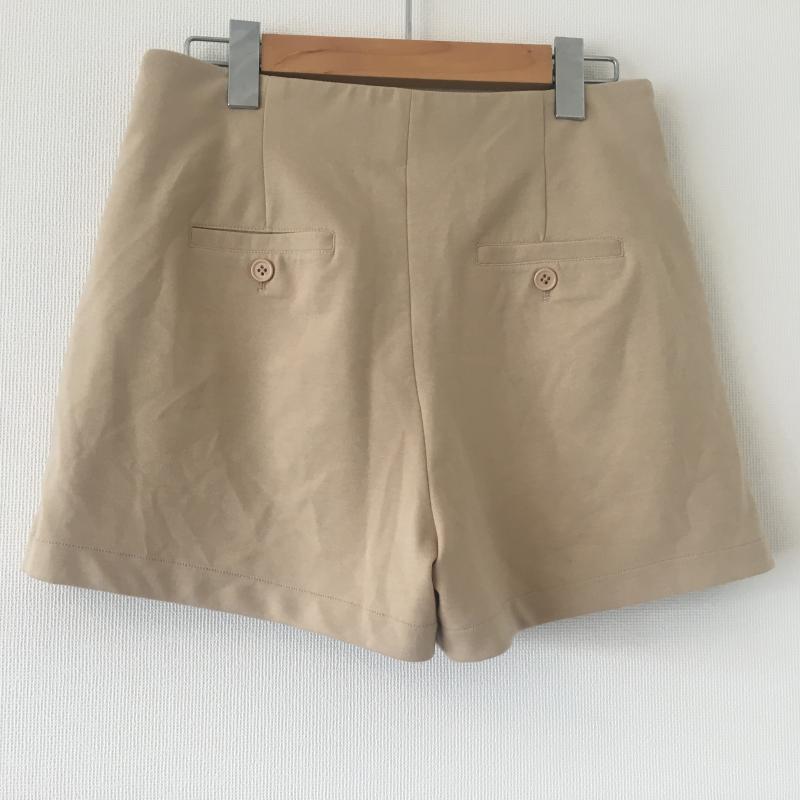 ムルーア MURUA パンツ ショートパンツ 2 無地 ベージュ / ベージュ / レディース USED 古着 中古 10012620