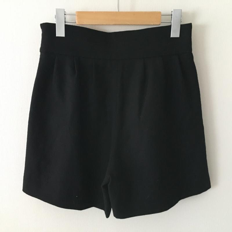 アナトリエ anatelier パンツ ショートパンツ 36 無地 黒 / ブラック / レディース USED 古着 中古 10012701
