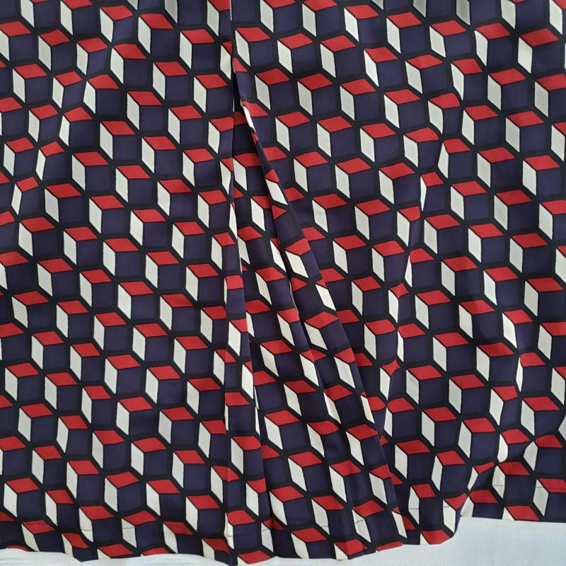 ダブル スタンダード クロージング DOUBLE STANDARD CLOTHING スカート ひざ丈スカート Aラインスカート/SOV. 38 マルチカラー / マルチカラー / レディース USED 古着 中古 10012765