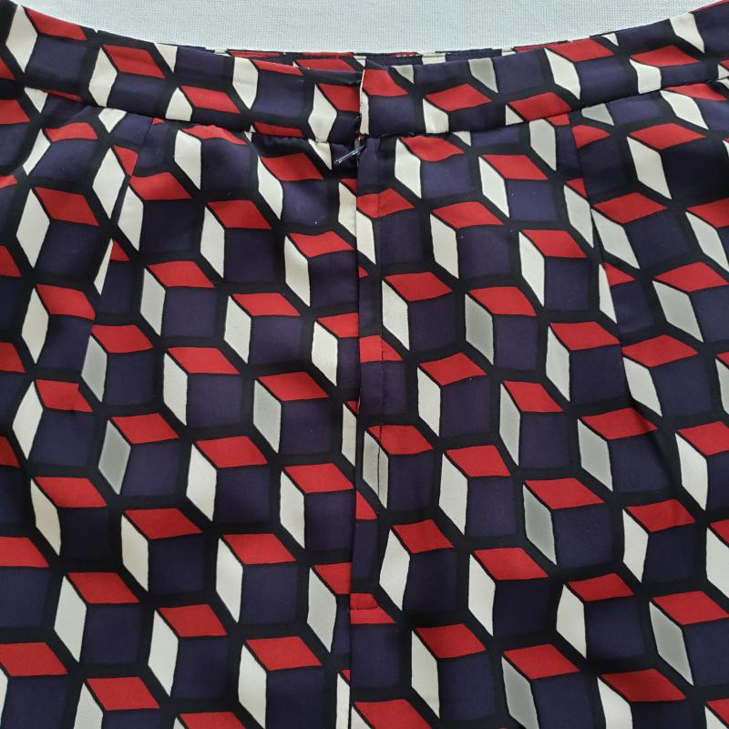 ダブル スタンダード クロージング DOUBLE STANDARD CLOTHING スカート ひざ丈スカート Aラインスカート/SOV. 38 マルチカラー / マルチカラー / レディース USED 古着 中古 10012765