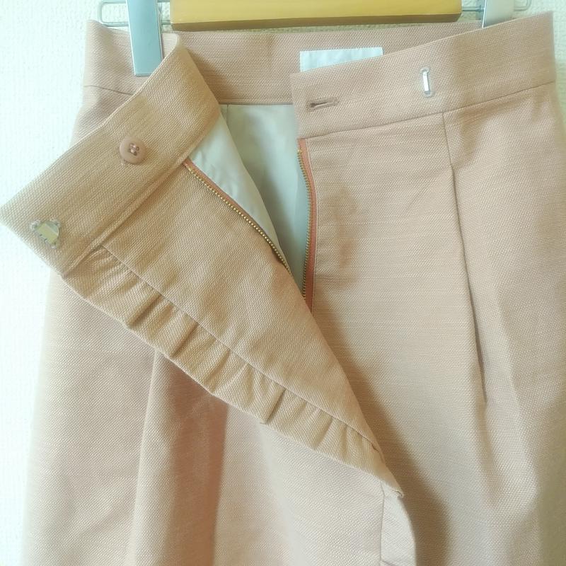 ジルスチュアート JILLSTUART スカート ひざ丈スカート 2 無地 橙 / オレンジ / レディース USED 古着 中古 10012782