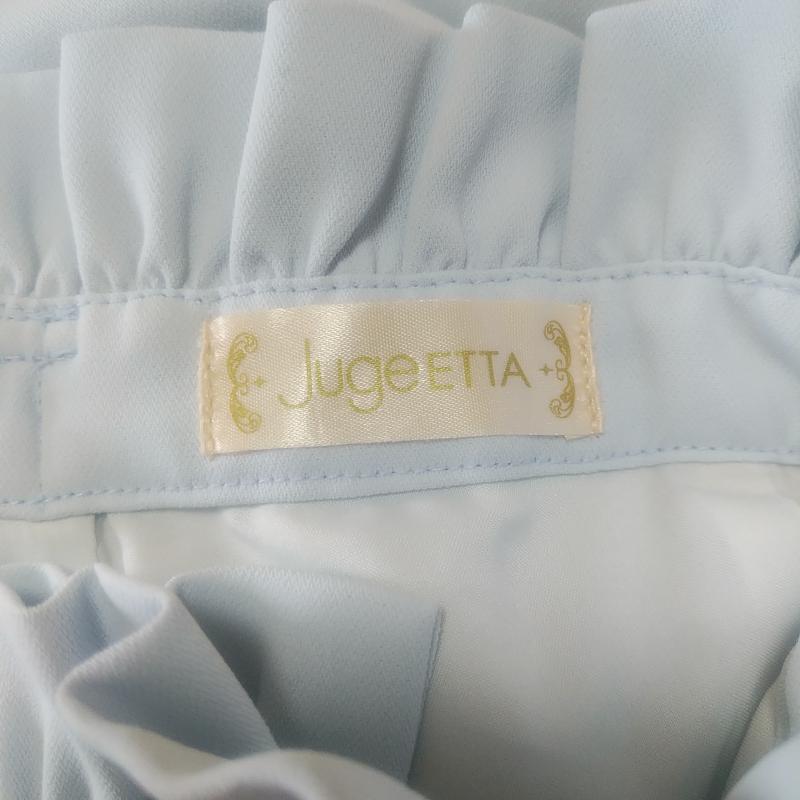 ジュジュエッタ JugeETTA パンツ スラックス 0 無地 X 刺繍 X 花柄 灰 / グレー / レディース USED 古着 中古 10012784