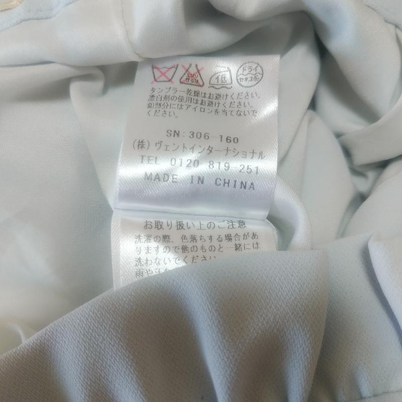 ジュジュエッタ JugeETTA パンツ スラックス 0 無地 X 刺繍 X 花柄 灰 / グレー / レディース USED 古着 中古 10012784