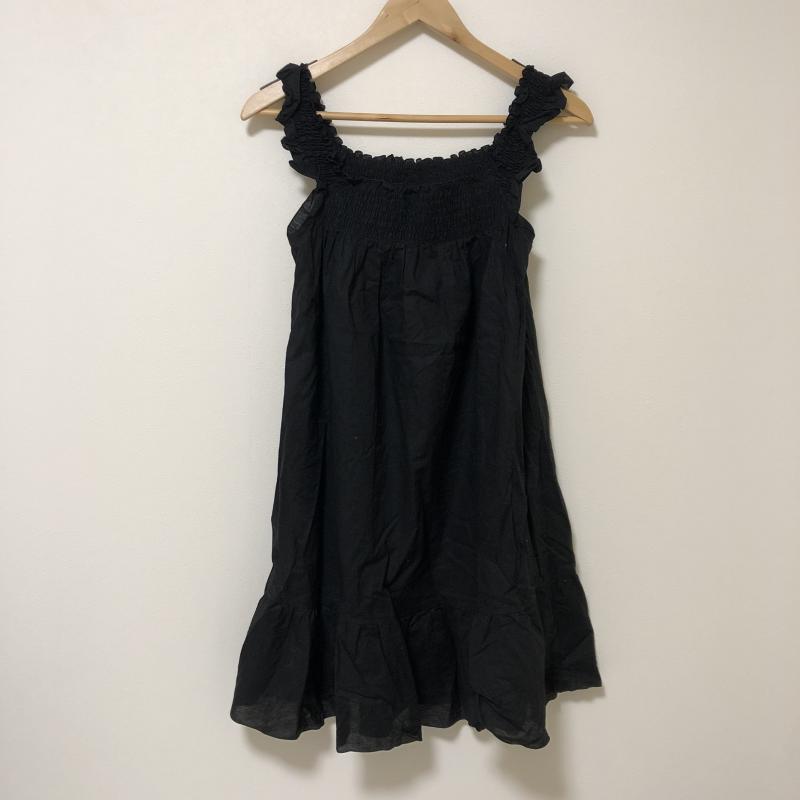 ジュエルチェンジズ Jewel Changes ワンピース ミニスカート 無地 黒 / ブラック / レディース USED 古着 中古 10012833