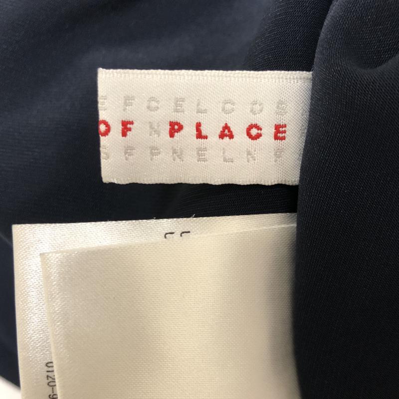 センスオブプレイス SENSEOFPLACE カットソー 半袖 FREE 無地 紺 / ネイビー / レディース USED 古着 中古 10012839